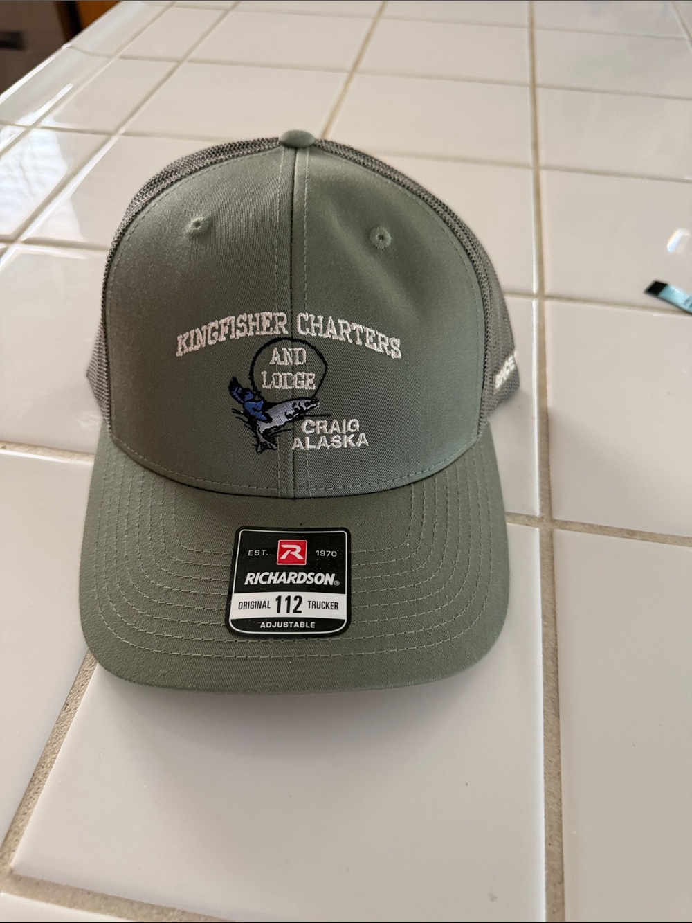 Alaska Kingfisher Charters  cap  🐈‍⬛